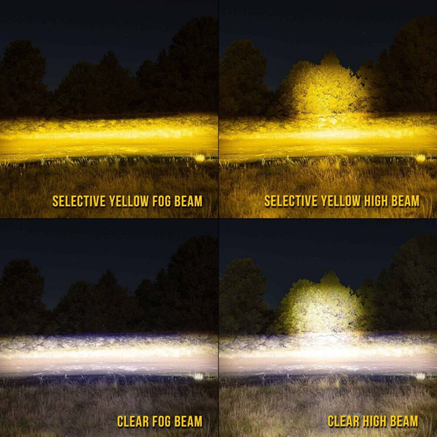 FLEX ERA® 3 Dual Mode SAE Fog LED Light Pods - 2-Light Master Kit - Toyota Tacoma/4Runner/Tundra