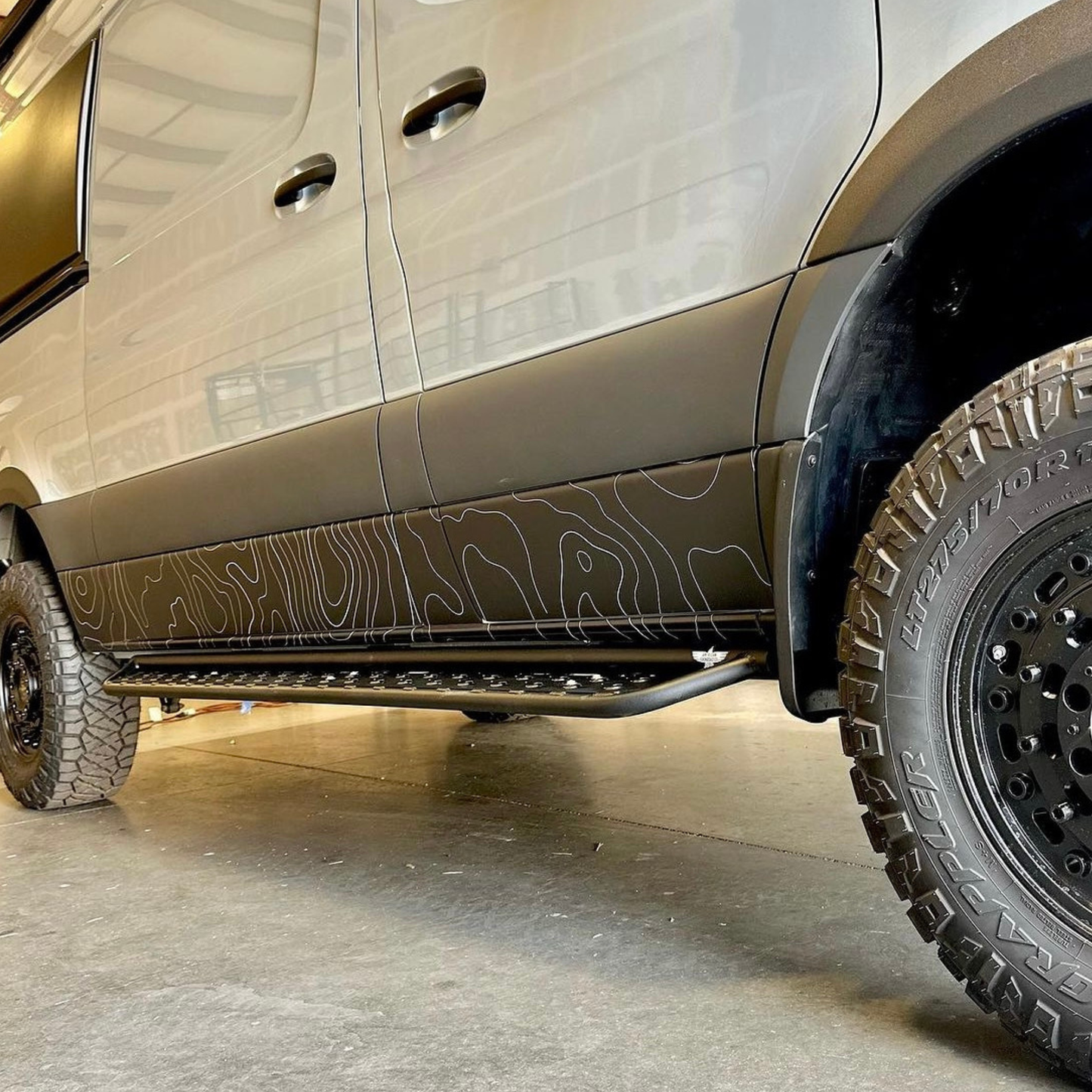 Sprinter Side Steps by American Backroad Co.