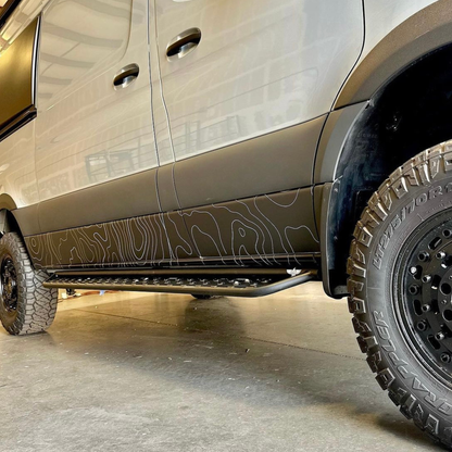 Sprinter Side Steps by American Backroad Co.