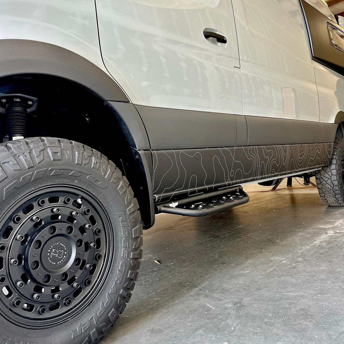 Sprinter Side Steps by American Backroad Co.