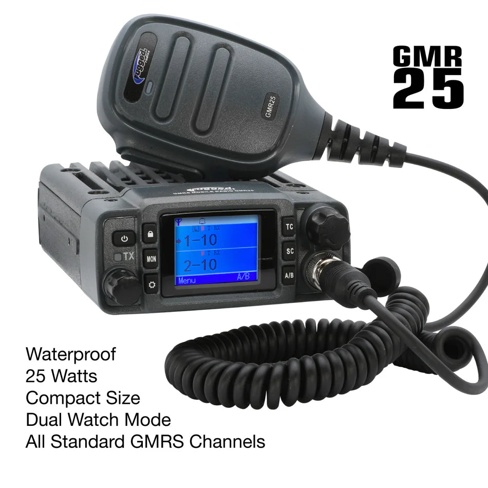Mercedes Sprinter Van Two-Way GMRS Mobile Radio Kit