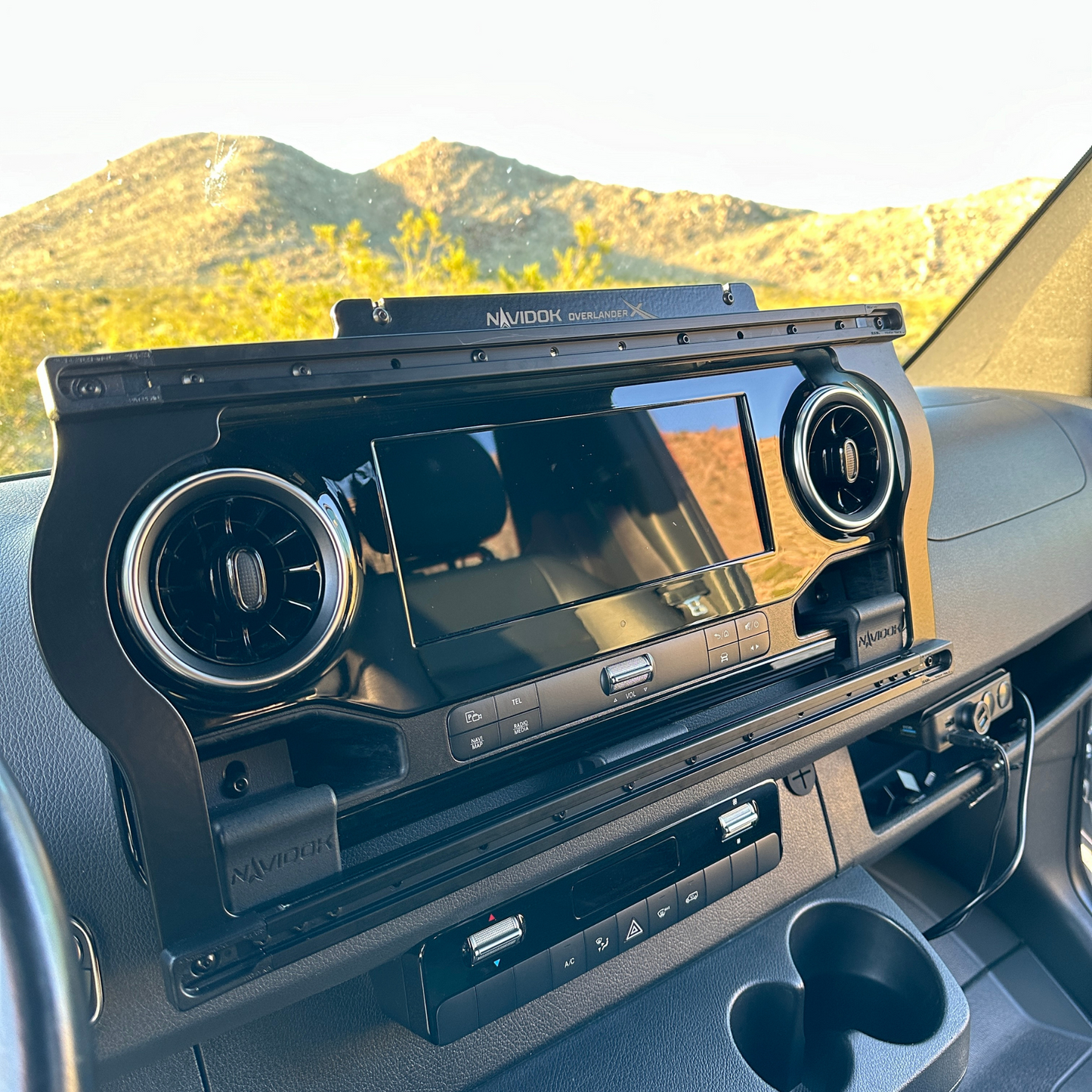 Navidok Overlander X - No Drill Dash Mount for Mercedes Sprinter - 2019+ by Terra X