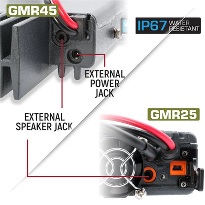 Toyota Tacoma, 4Runner, Sequoia, Lexus Two-Way GMRS Mobile Radio Kit